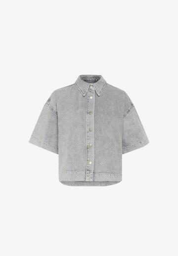 Джинсовая блузка