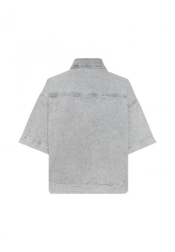 Джинсовая блузка