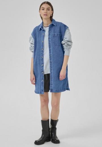 Джинсовое платье
