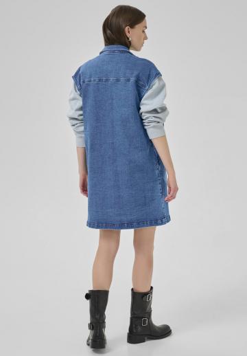 Джинсовое платье