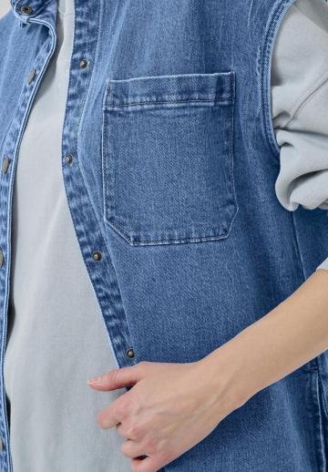 Джинсовое платье