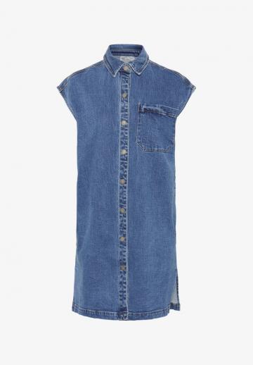 Джинсовое платье