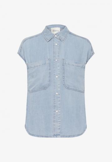 Джинсовая жилетка