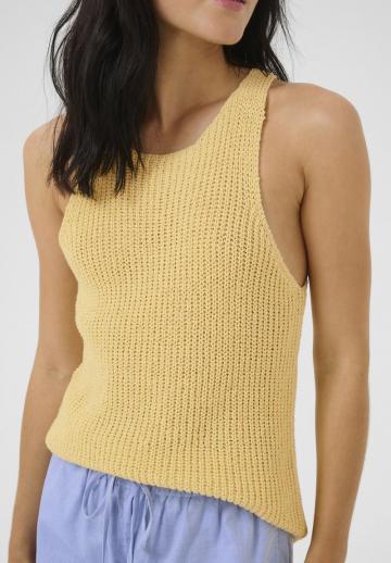 Пуловер без рукавов