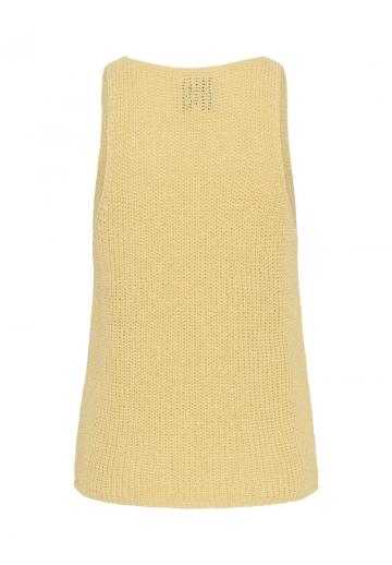 Пуловер без рукавов