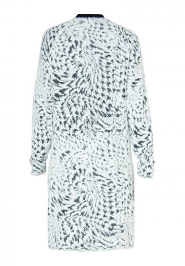 Жаккардовая вязаная кофта