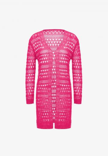 Длинный жилет