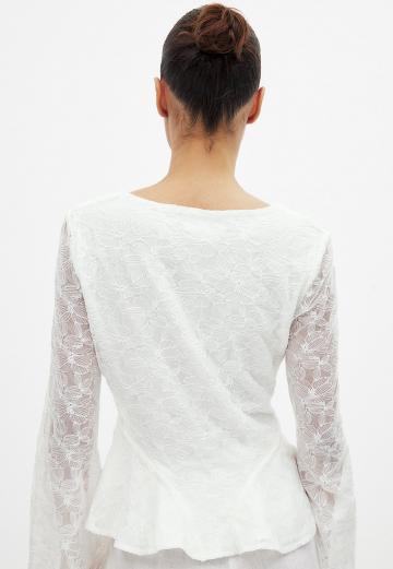 Кружевная блузка