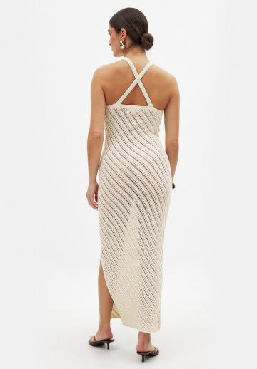 Вязаное платье