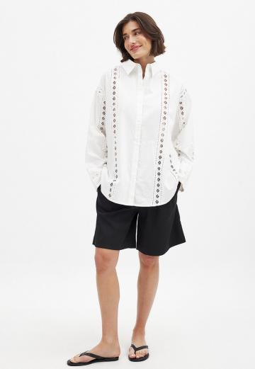 Длинная блузка