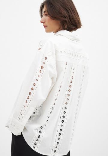 Длинная блузка