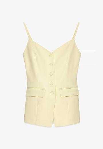 Топ на бретельках