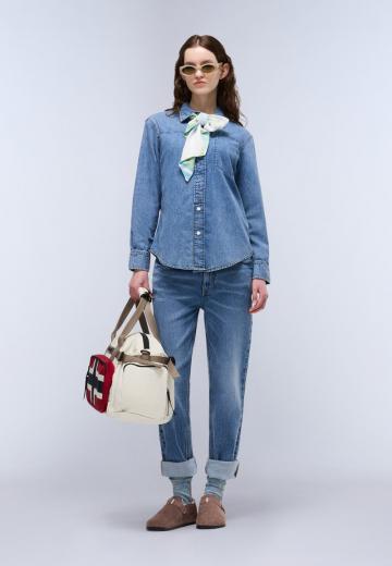 Прямые джинсы