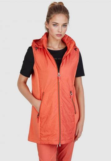 Длинный жилет