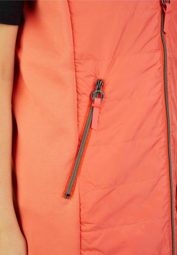 Длинный жилет