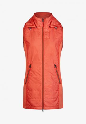 Длинный жилет