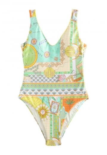 Слитный купальник