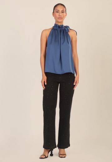 Блузка без рукавов