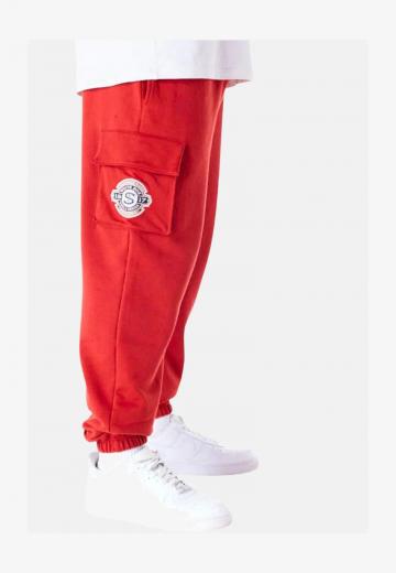 Брюки с накладными карманами