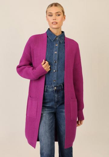 Длинный кардиган