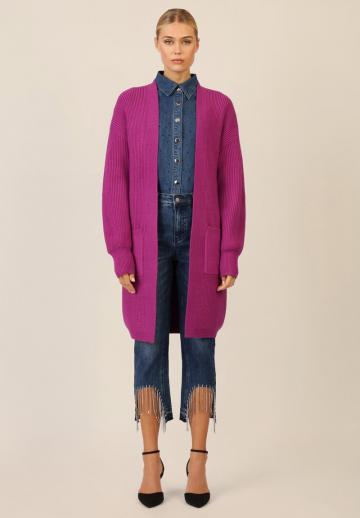 Длинный кардиган