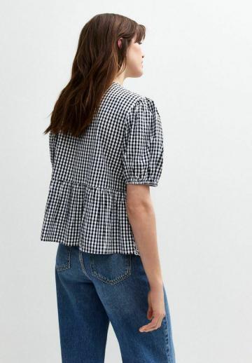 Джинсовая блузка