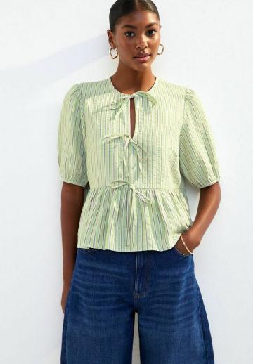 Джинсовая блузка