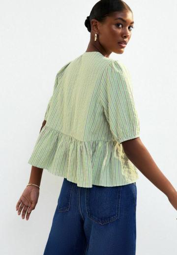 Джинсовая блузка