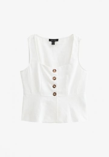 Блузка без рукавов