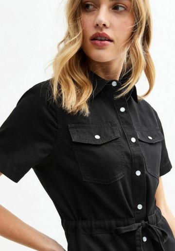 Джинсовое платье