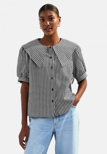 Джинсовая блузка