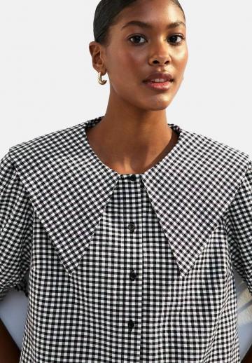 Джинсовая блузка