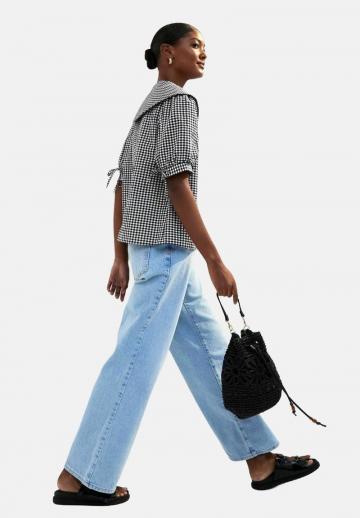 Джинсовая блузка