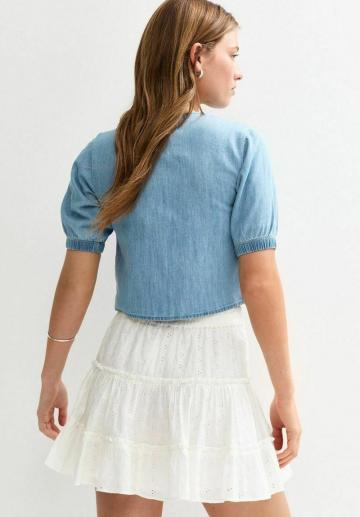 Джинсовая блузка