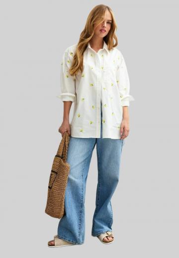 Длинная блузка