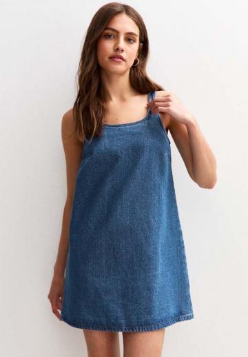Джинсовое платье