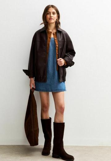 Джинсовое платье