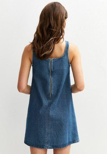 Джинсовое платье