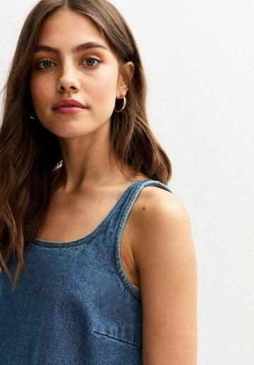 Джинсовое платье