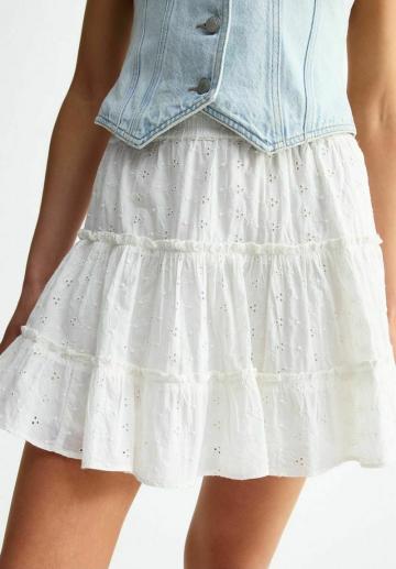 Юбка с воланами