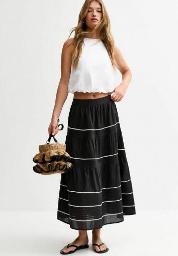Юбка с воланами