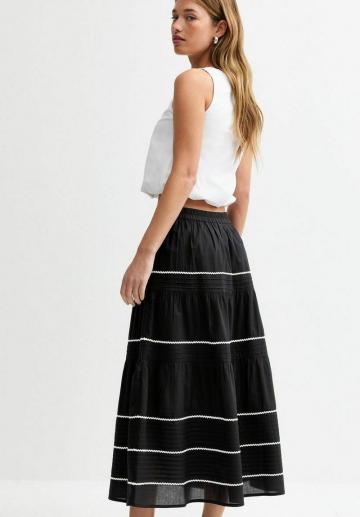 Юбка с воланами