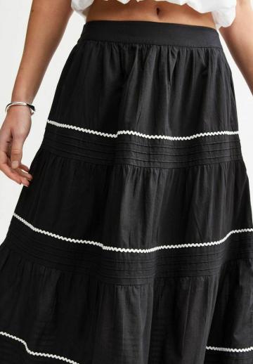 Юбка с воланами