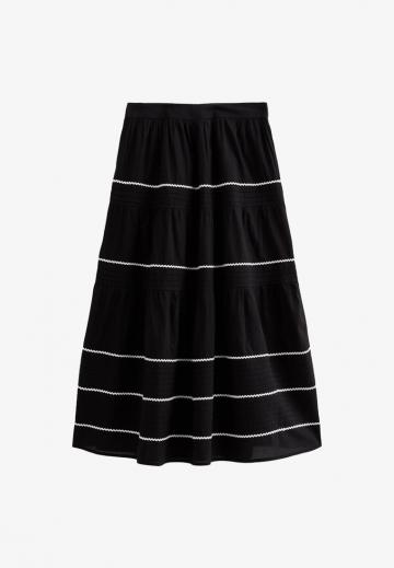 Юбка с воланами