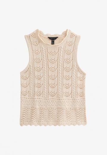 Блузка без рукавов