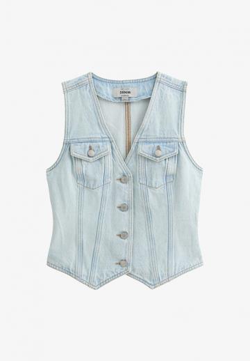 Джинсовая жилетка
