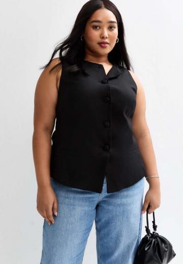 Джинсовая жилетка