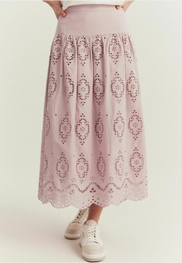 Юбка с воланами