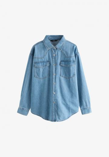 Джинсовая блузка