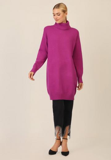 Вязаное платье